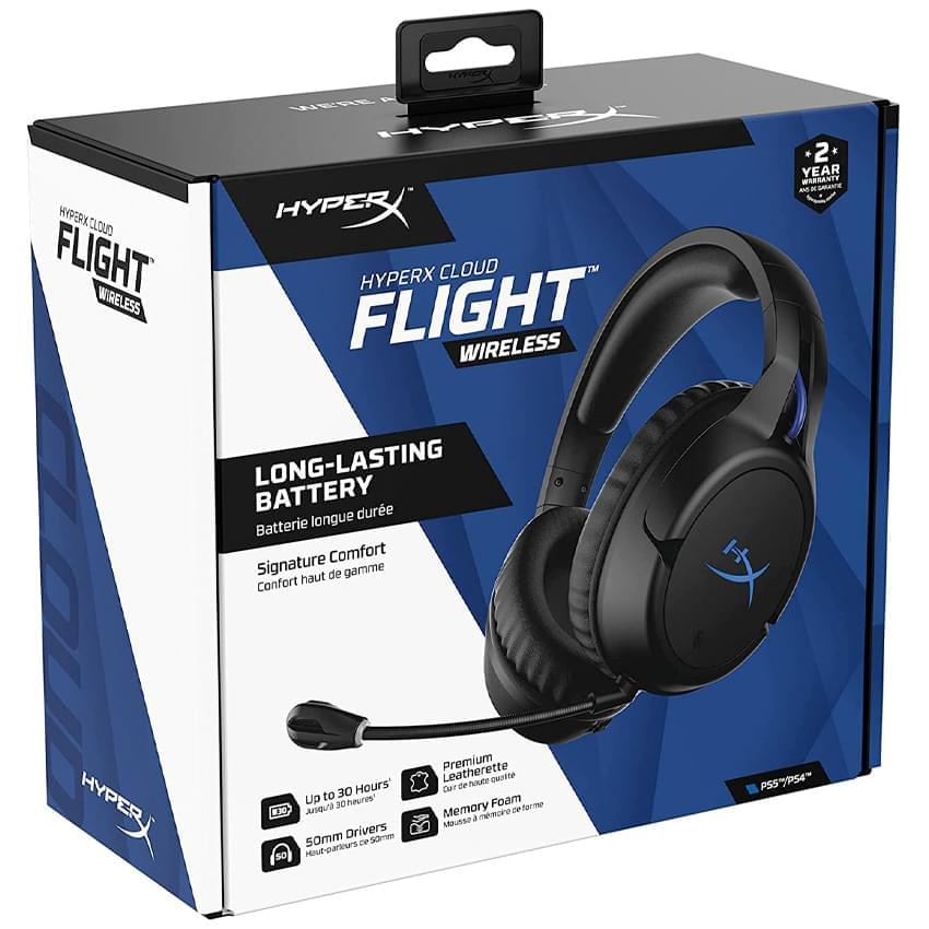 Auricular Inalambrico Hyperx Cloud Flight For Ps4 Ps5 Negro